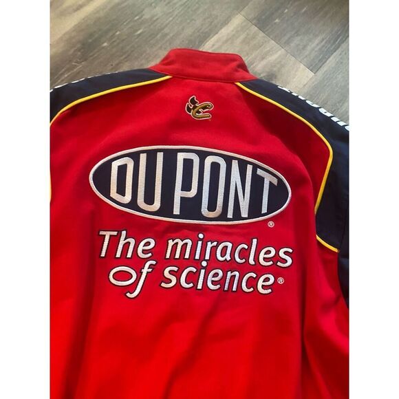 20th Anniversary 2004 Chase Authentic Jeff Gordon L Jacket Dupont Flames Nascar - Picture 13 of 16